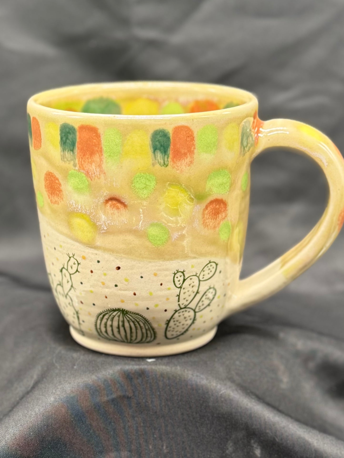 Mug- Cacti Dots
