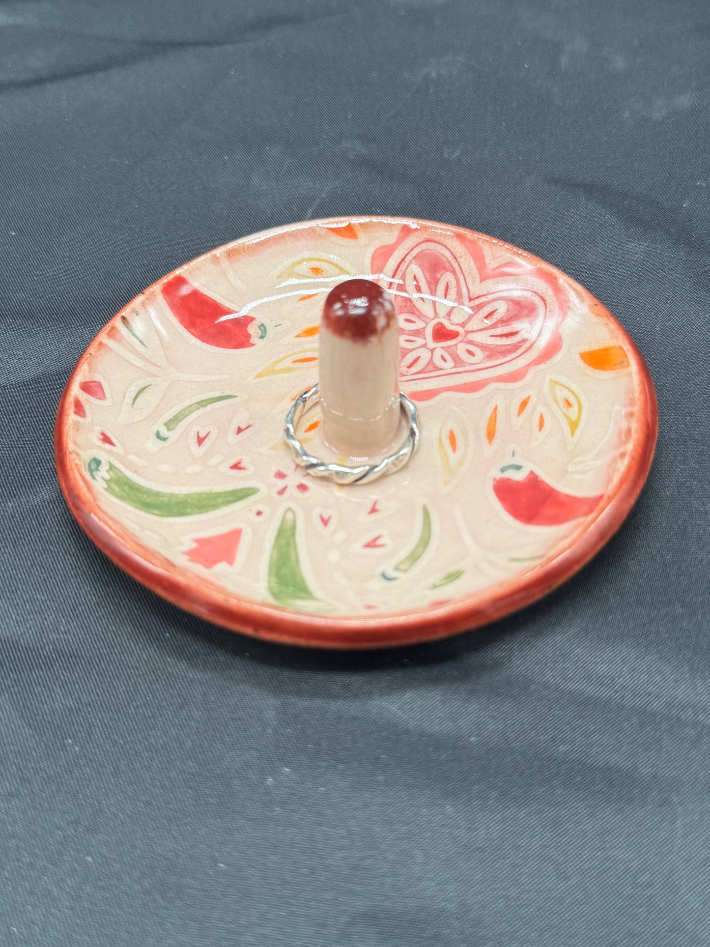 Ring Holder- Chile Love