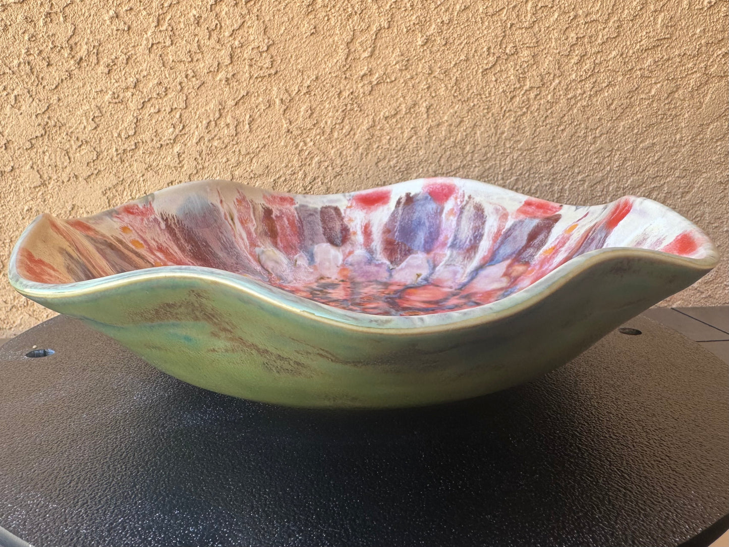 Color Burst Porcelain Bowl