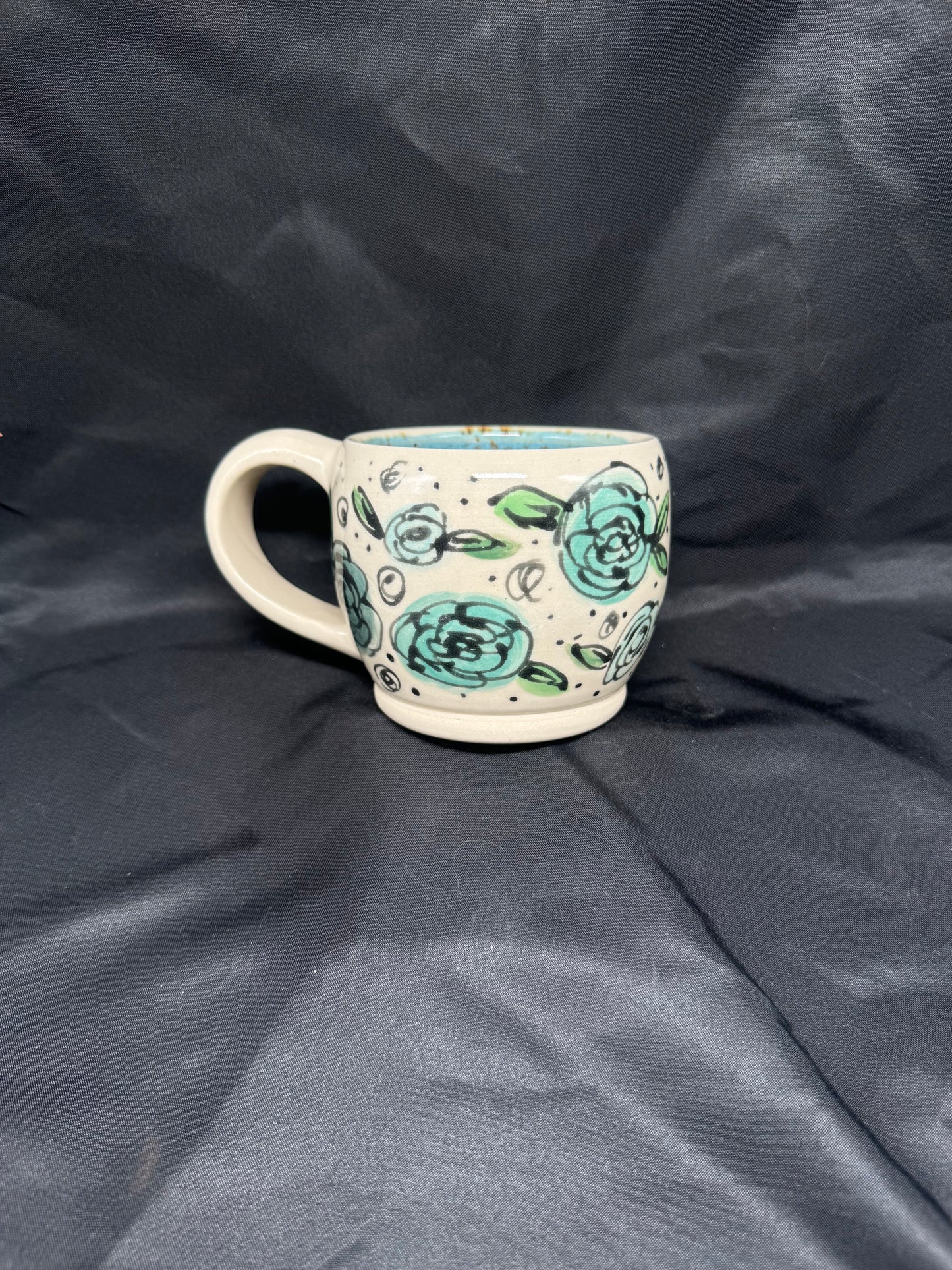 Blue Flowers Mug