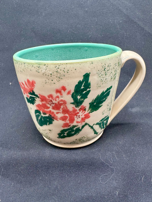 Pink/Yellow Flowers Mug