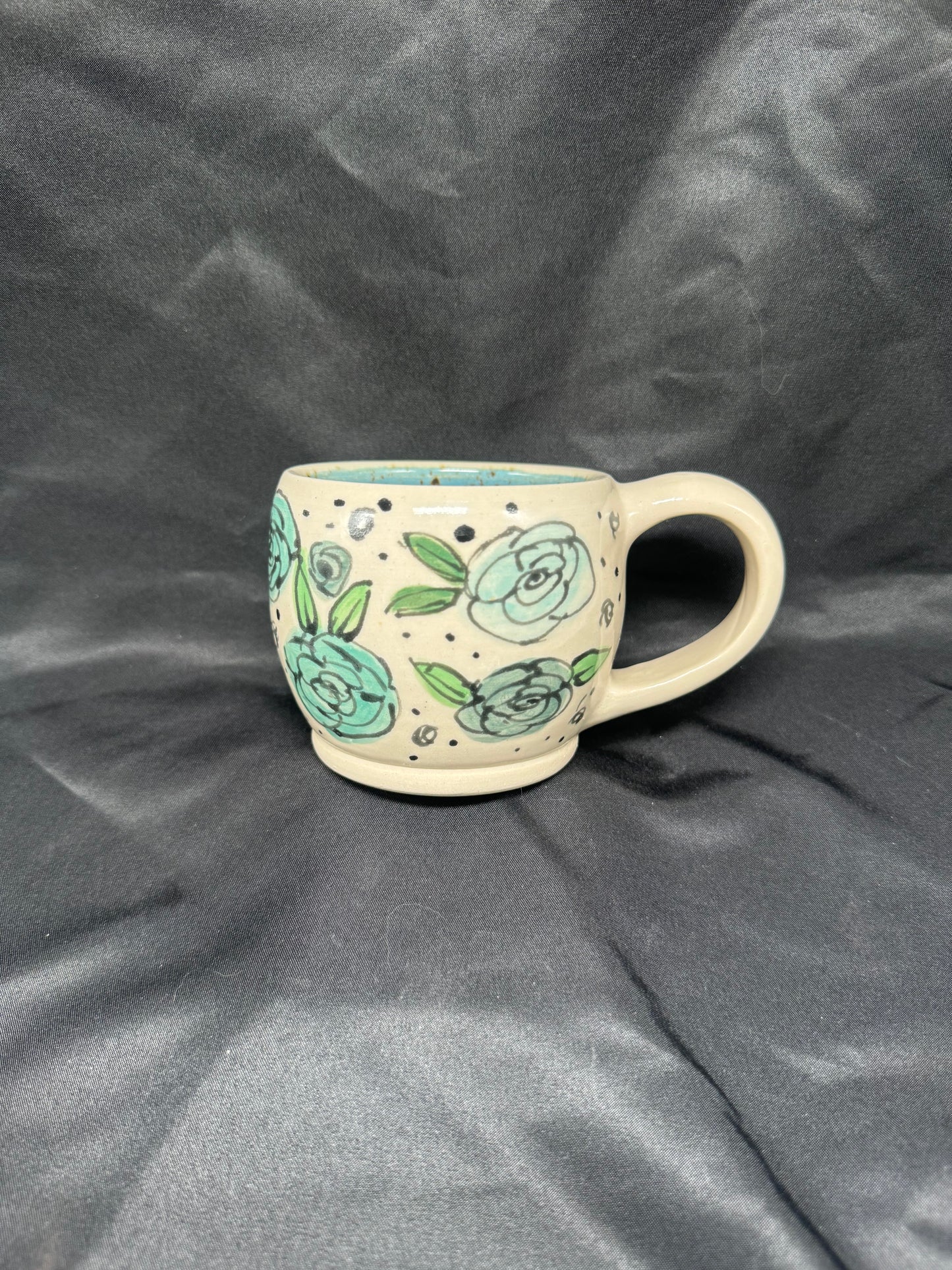 Blue Flowers Mug