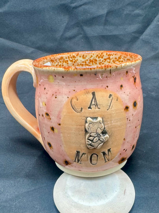 Mug-Orange Cat Mom