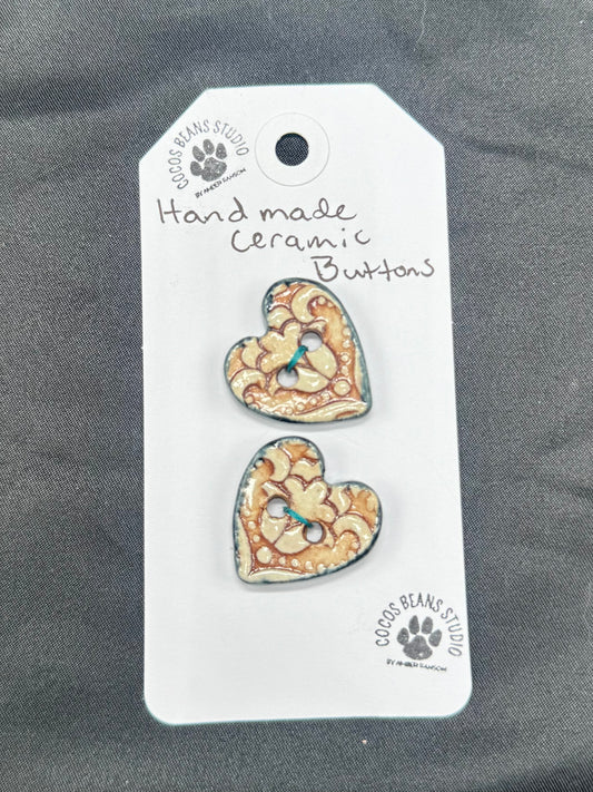 Buttons- Hearts