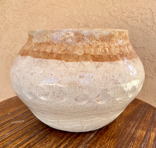 Large Coil Pot Planter